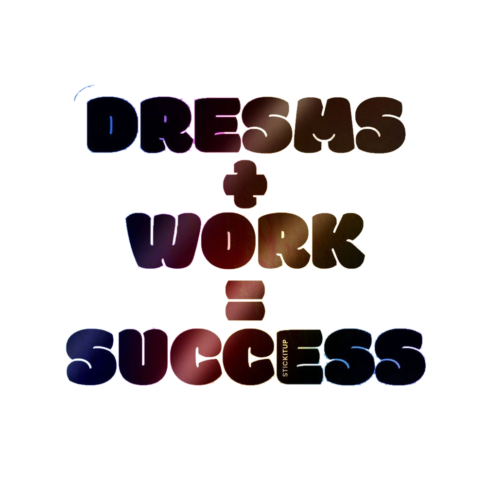 Success Holographic Stickers